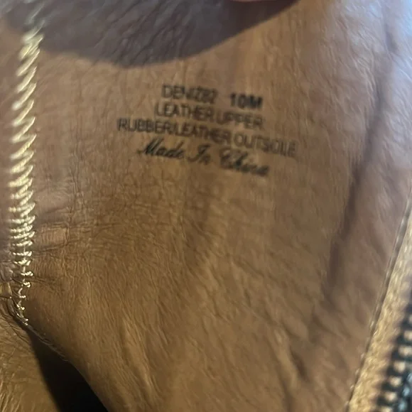 Donald Pliner Tan Heeled Ankle Boots - Picture 10 of 11